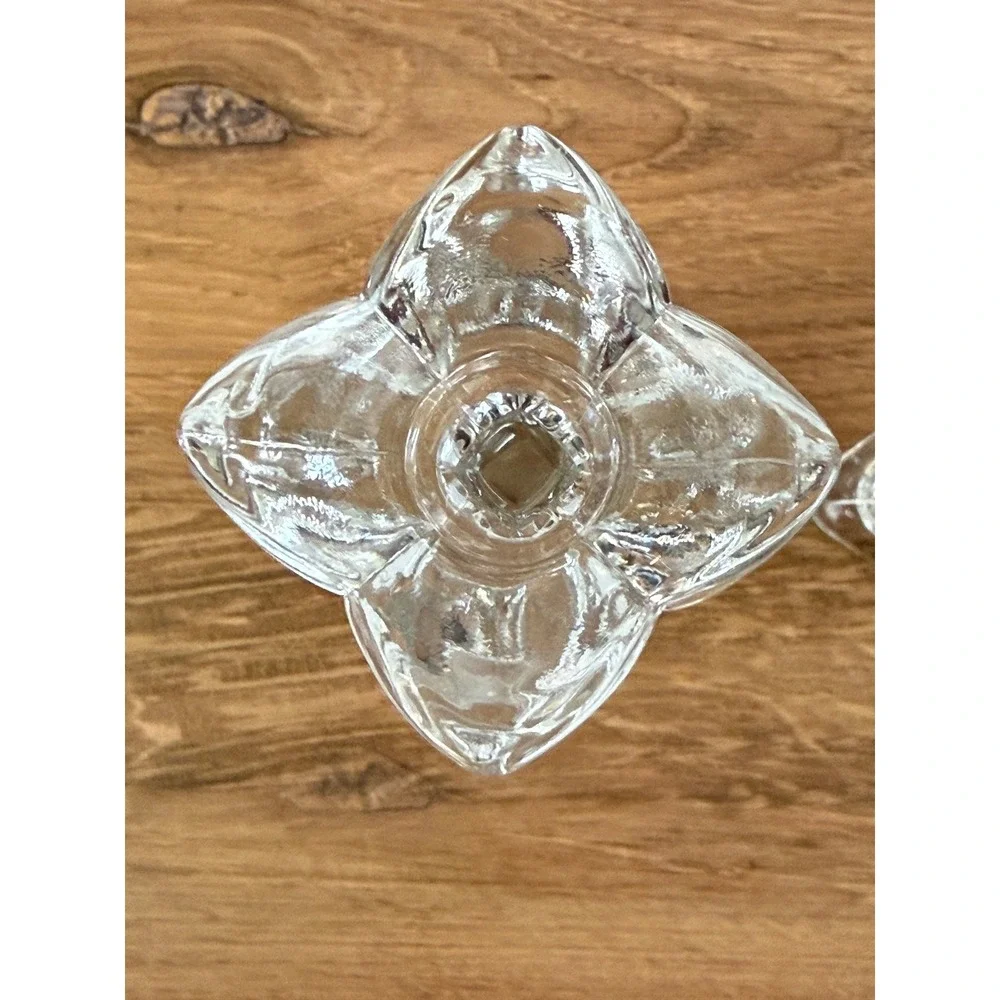 Vintage Pair Crystal‎ Tulip 8